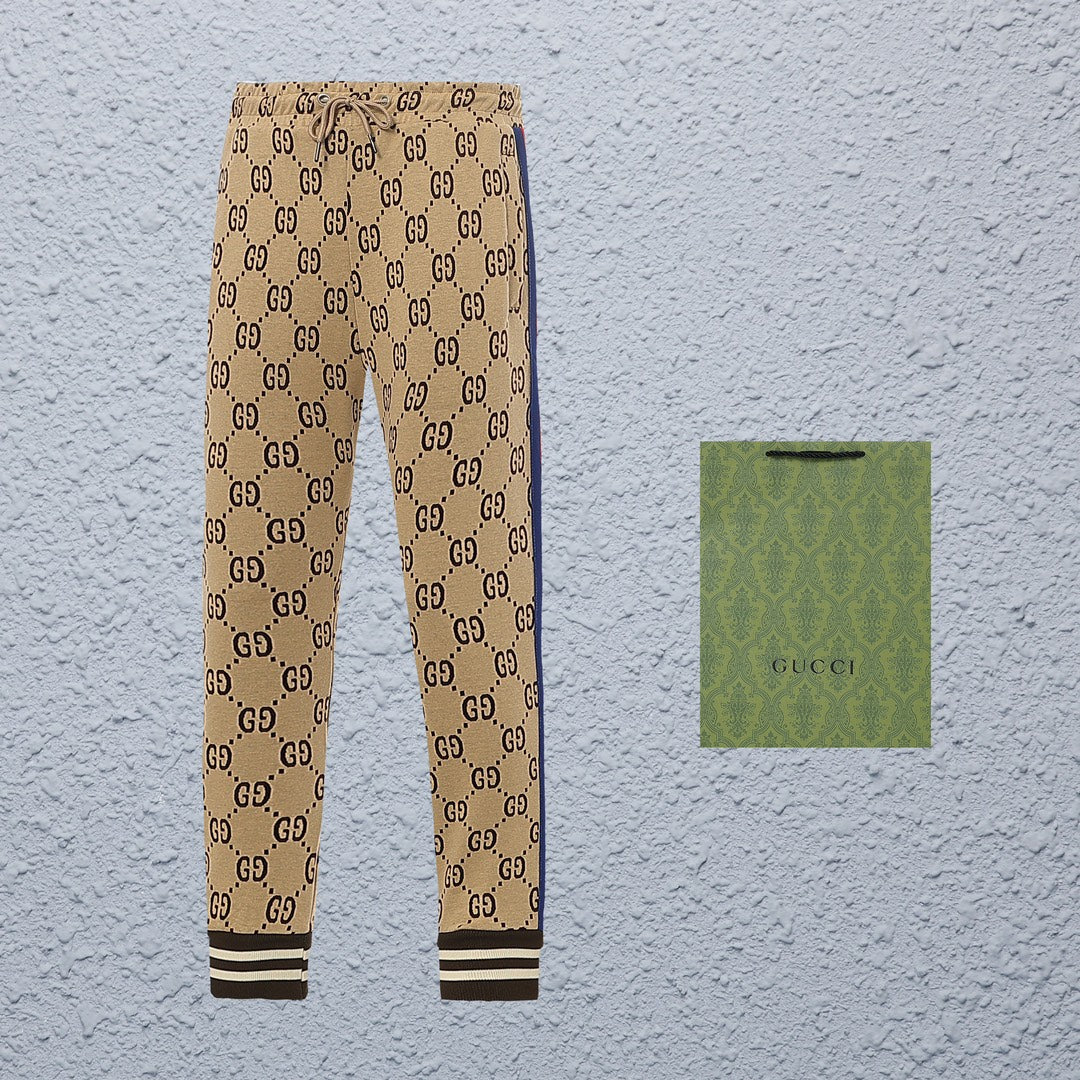 Gucci GG Monogram Jogger Pants