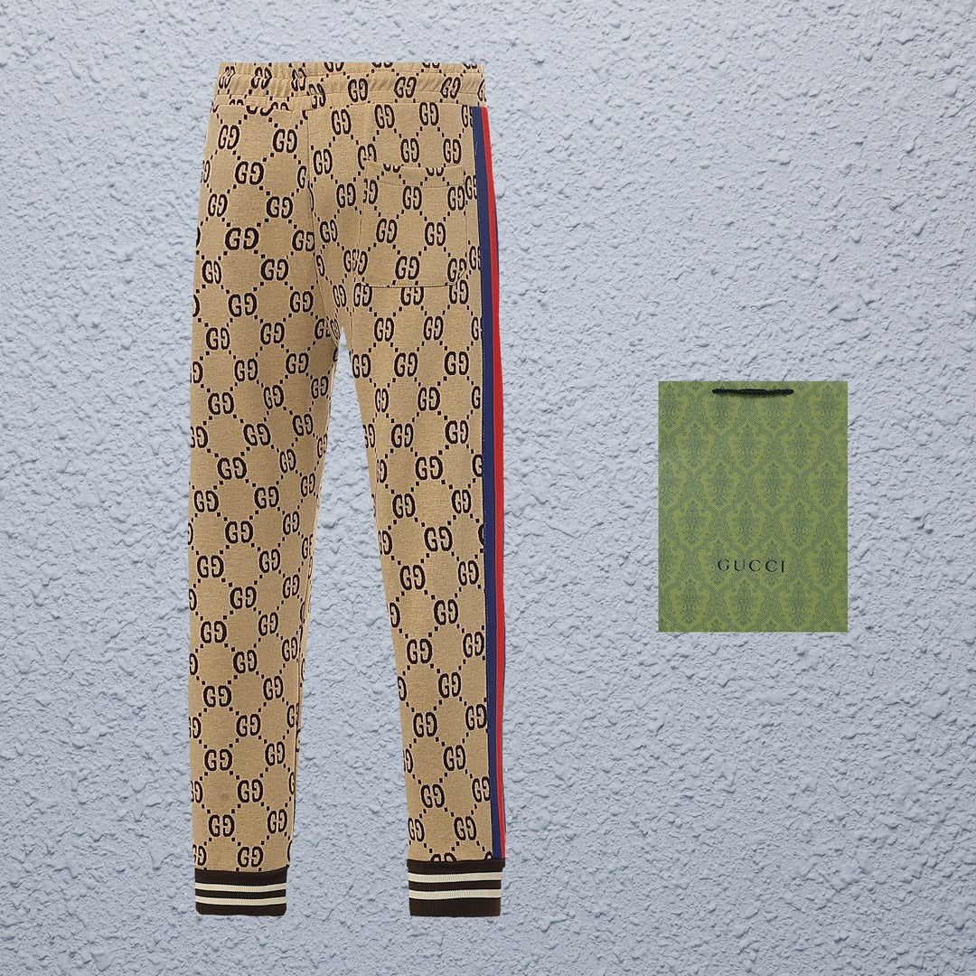 Gucci GG Monogram Jogger Pants
