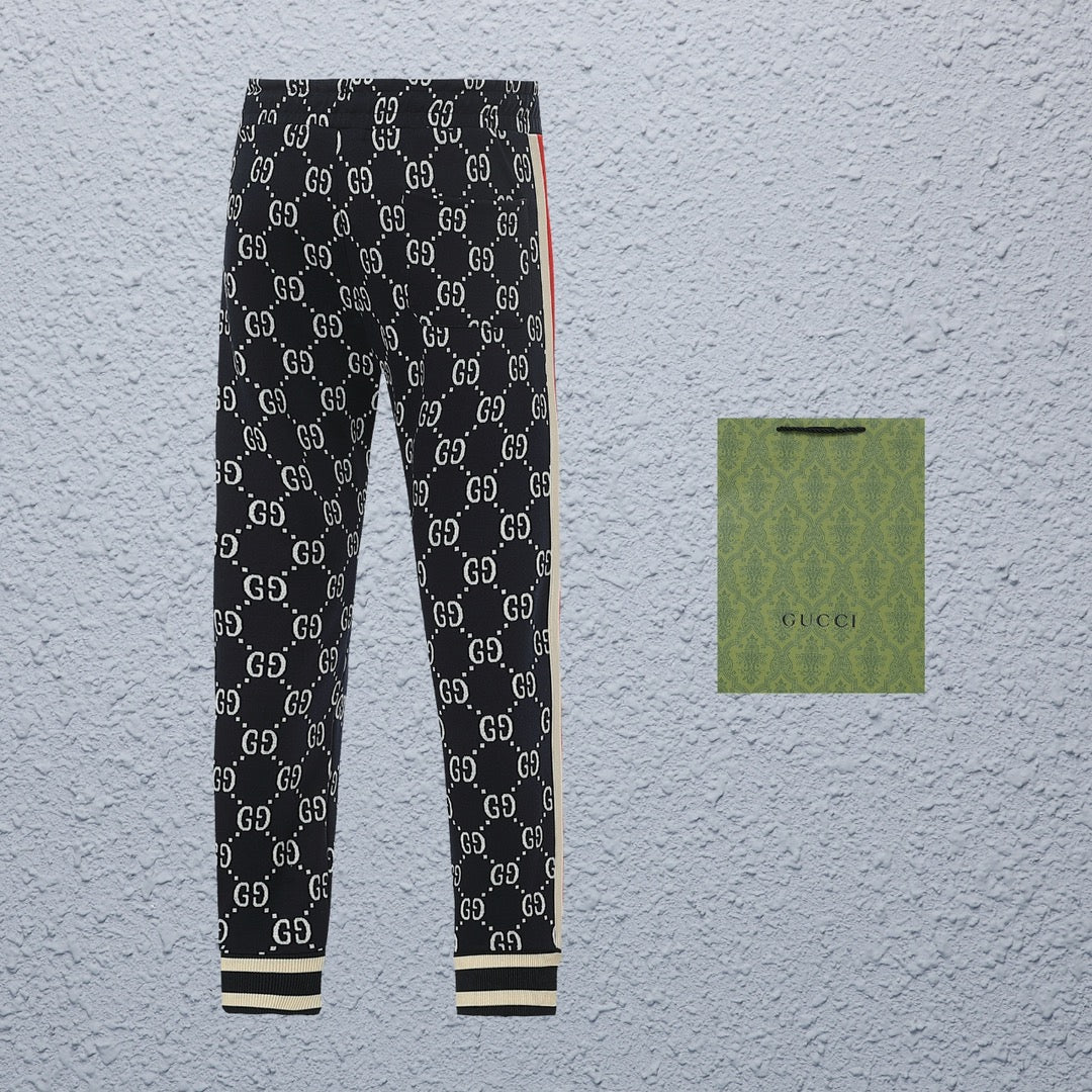 Gucci GG Monogram All-Over Print Track Pants