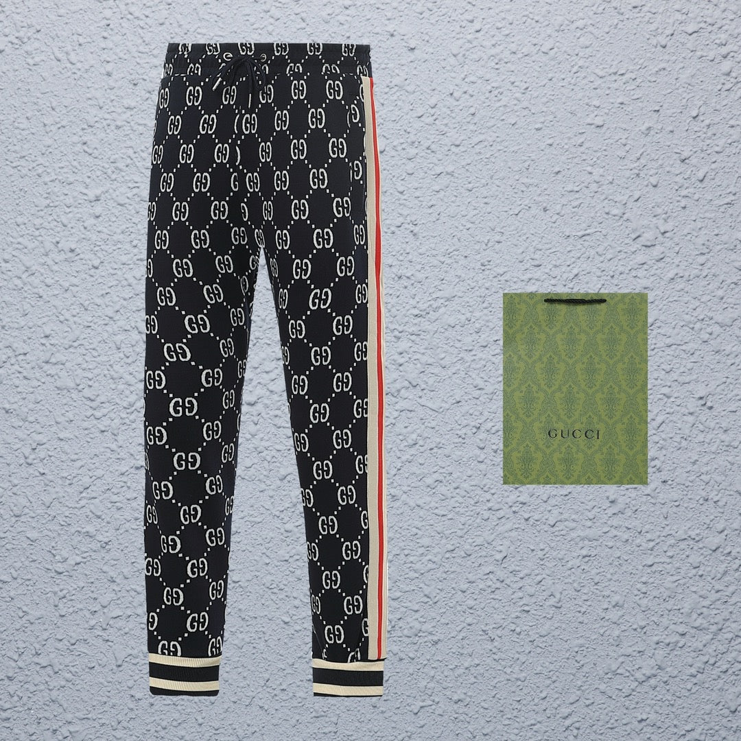 Gucci GG Monogram All-Over Print Track Pants
