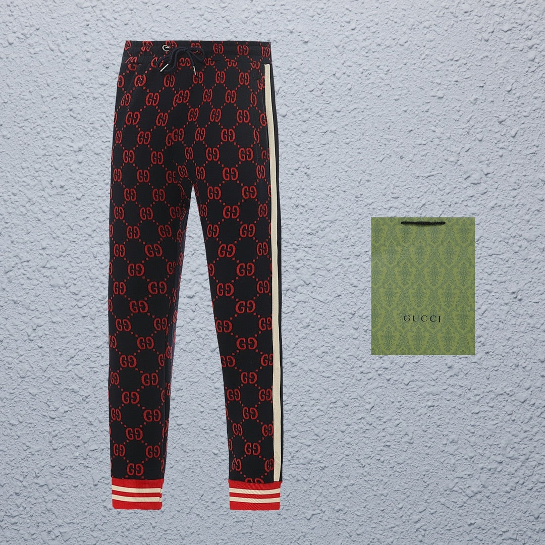 Gucci Double G Monogram Track Pants