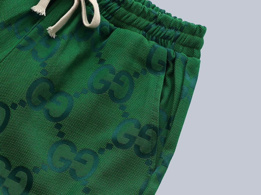 Gucci GG Monogram Jacquard Jogger Pants