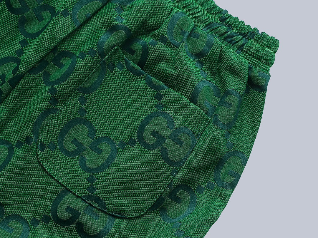 Gucci GG Monogram Jacquard Jogger Pants