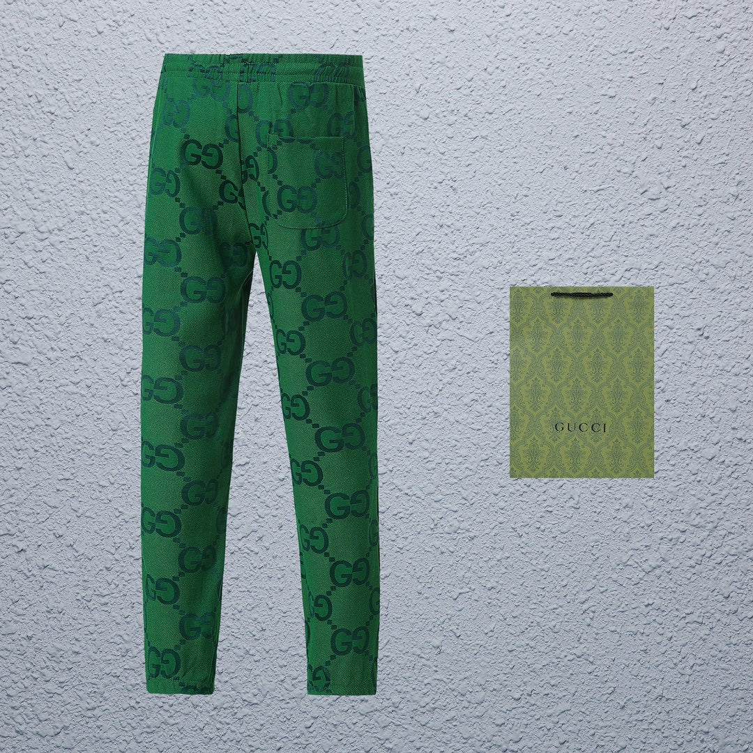 Gucci GG Monogram Jacquard Jogger Pants