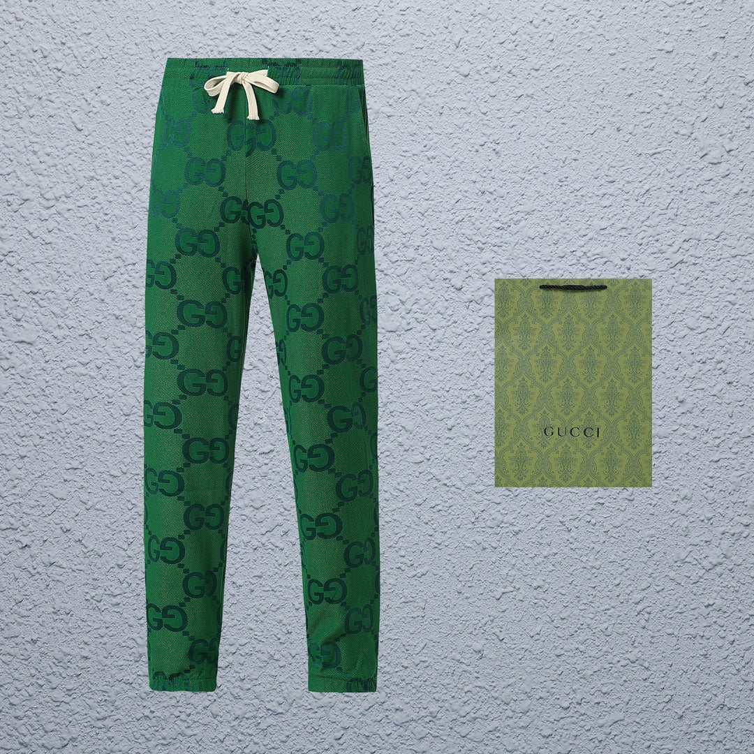 Gucci GG Monogram Jacquard Jogger Pants