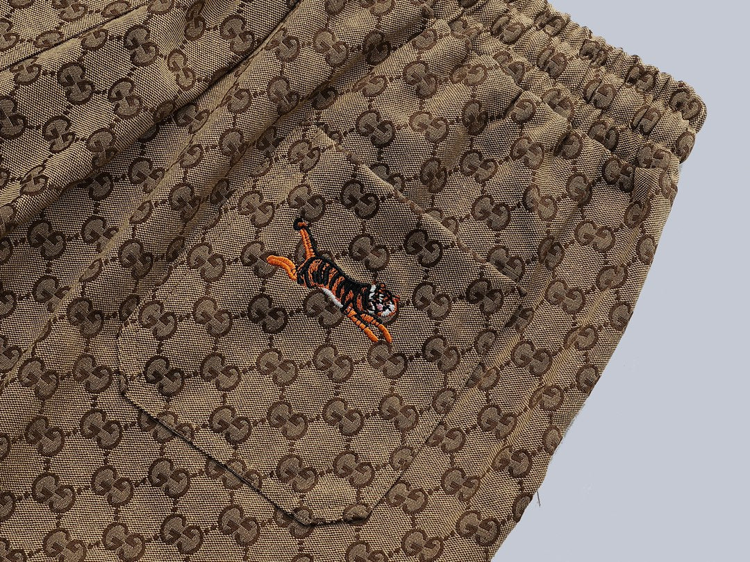 Gucci GG Monogram Drawstring Pants