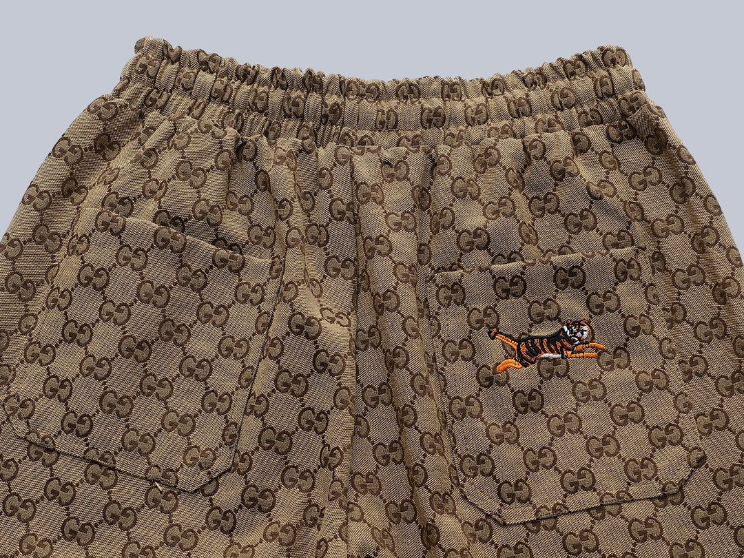 Gucci GG Monogram Drawstring Pants