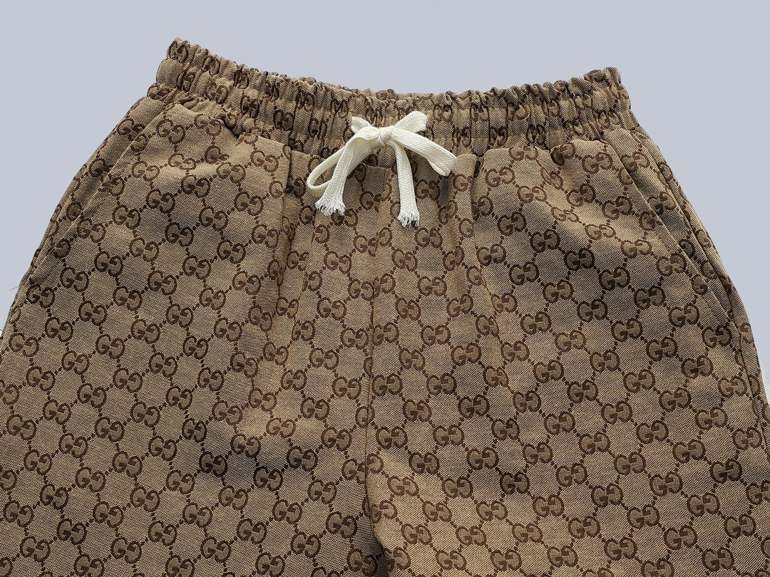 Gucci GG Monogram Drawstring Pants