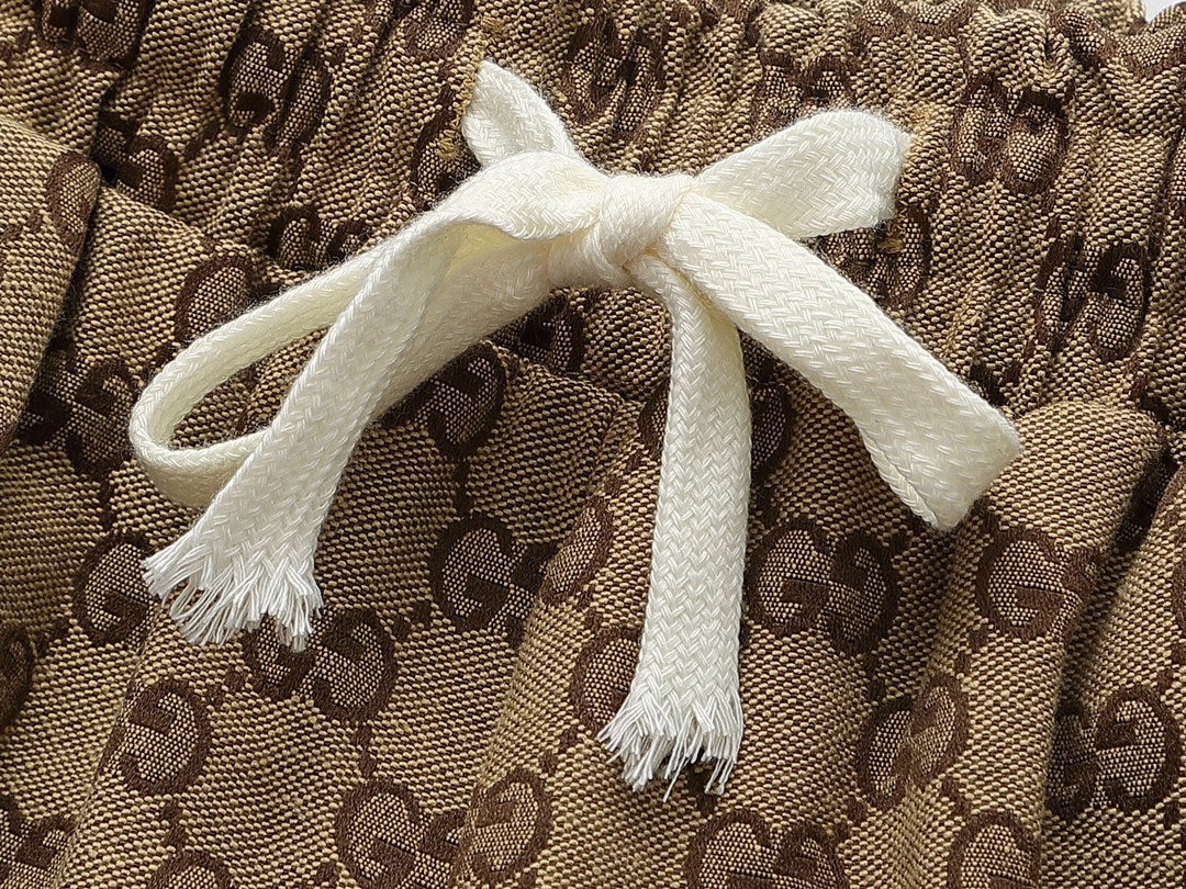 Gucci GG Monogram Drawstring Pants
