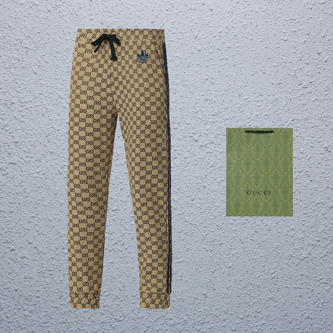 Gucci x Adidas GG Monogram Track Pants