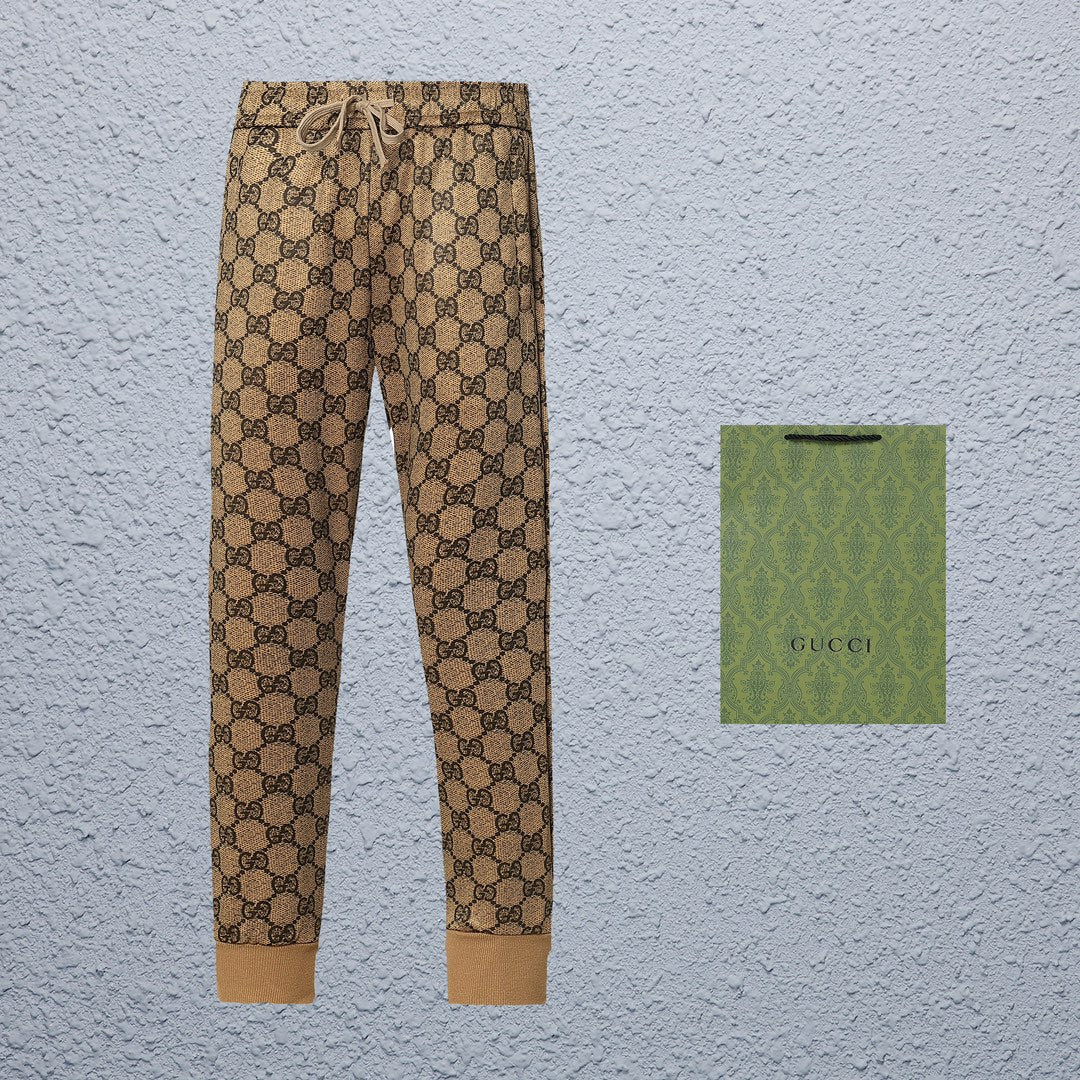 Gucci GG Supreme Monogram Jogger Pants