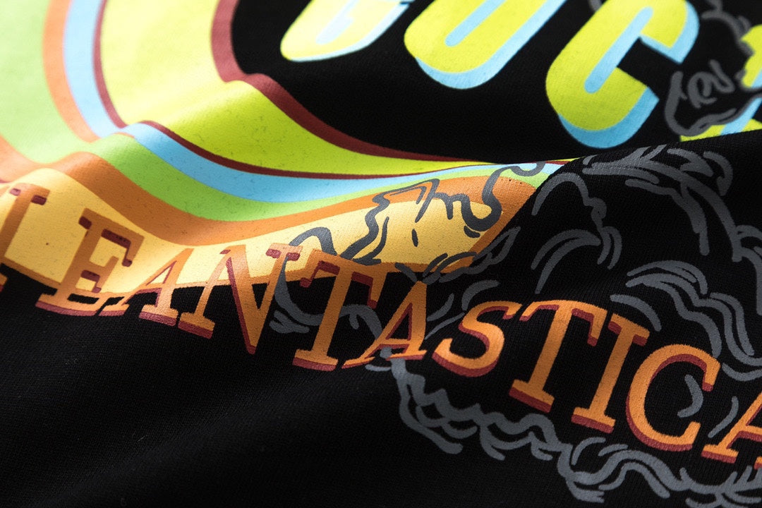Gucci Mimesi Fantastica Wave Print T-Shirt