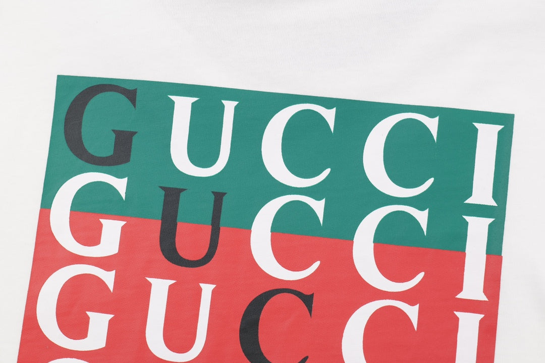 Gucci Logo Fruit Embroidery T-Shirt