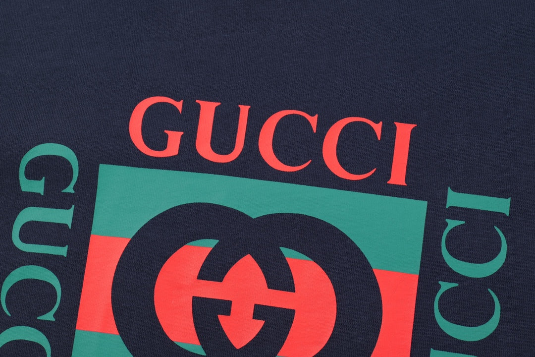 Gucci Interlocking GG Logo Print T-Shirt