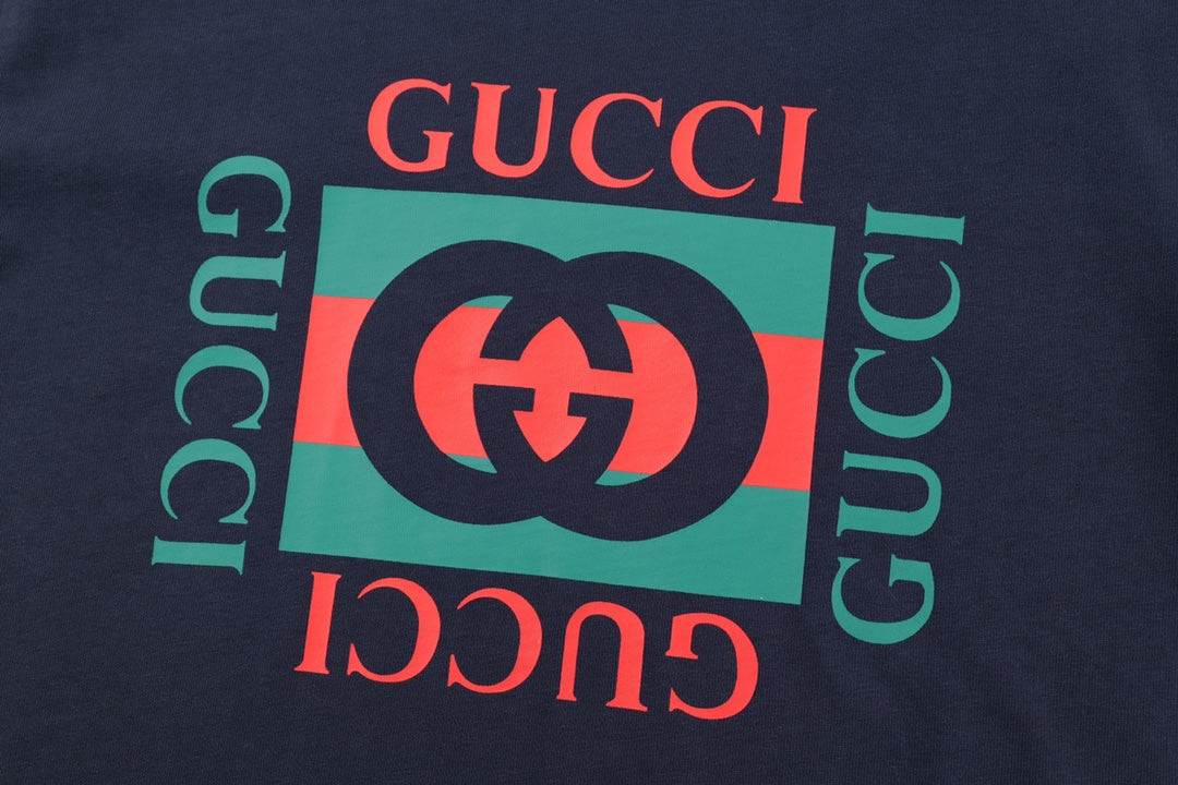 Gucci Interlocking GG Logo Print T-Shirt
