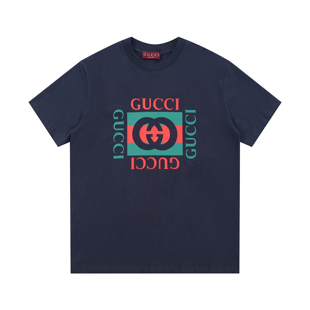 Gucci Interlocking GG Logo Print T-Shirt