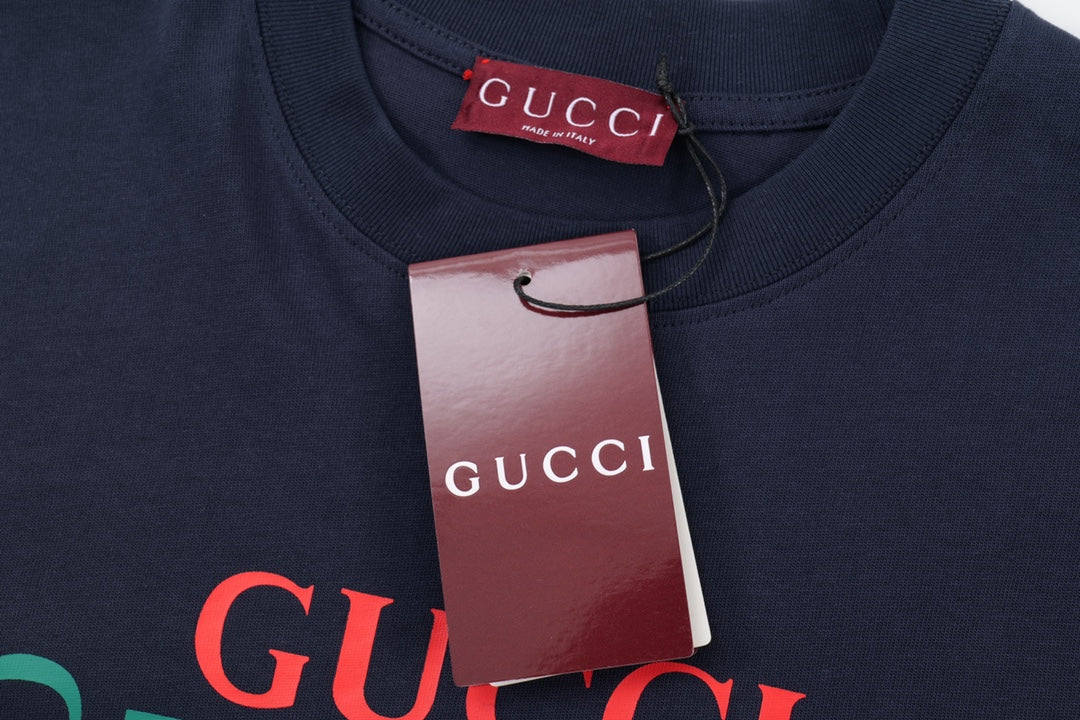 Gucci Interlocking GG Logo Print T-Shirt