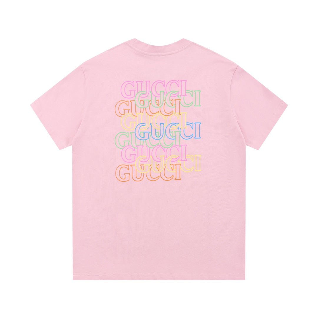 Gucci Logo Fruit Embroidery T-Shirt