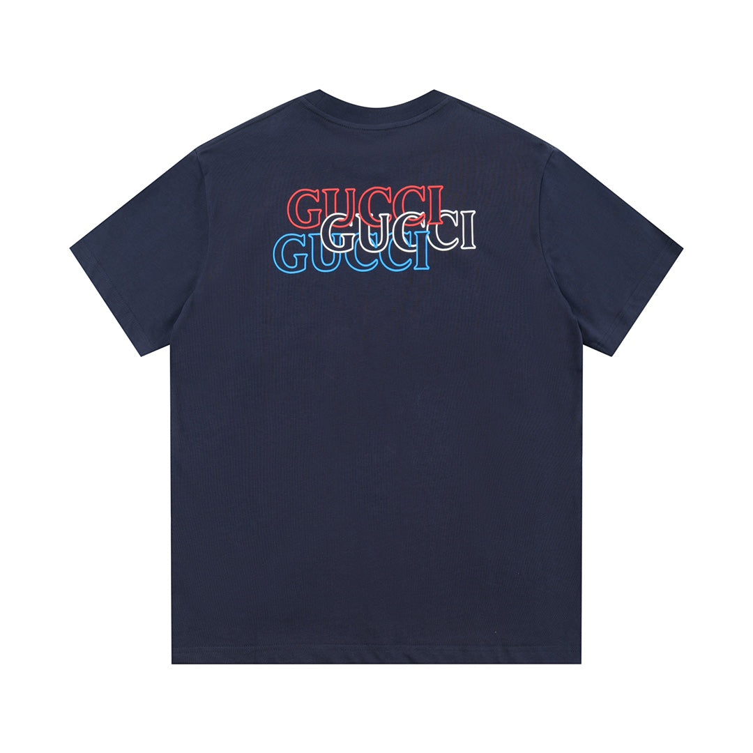 Gucci Logo Fruit Embroidery T-Shirt