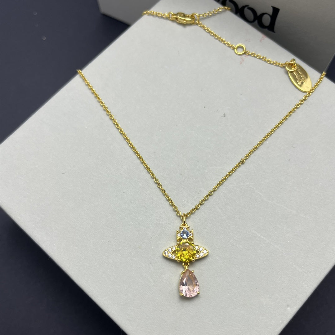Vivienne Westwood 2026 Sparkling Clavicle Necklace