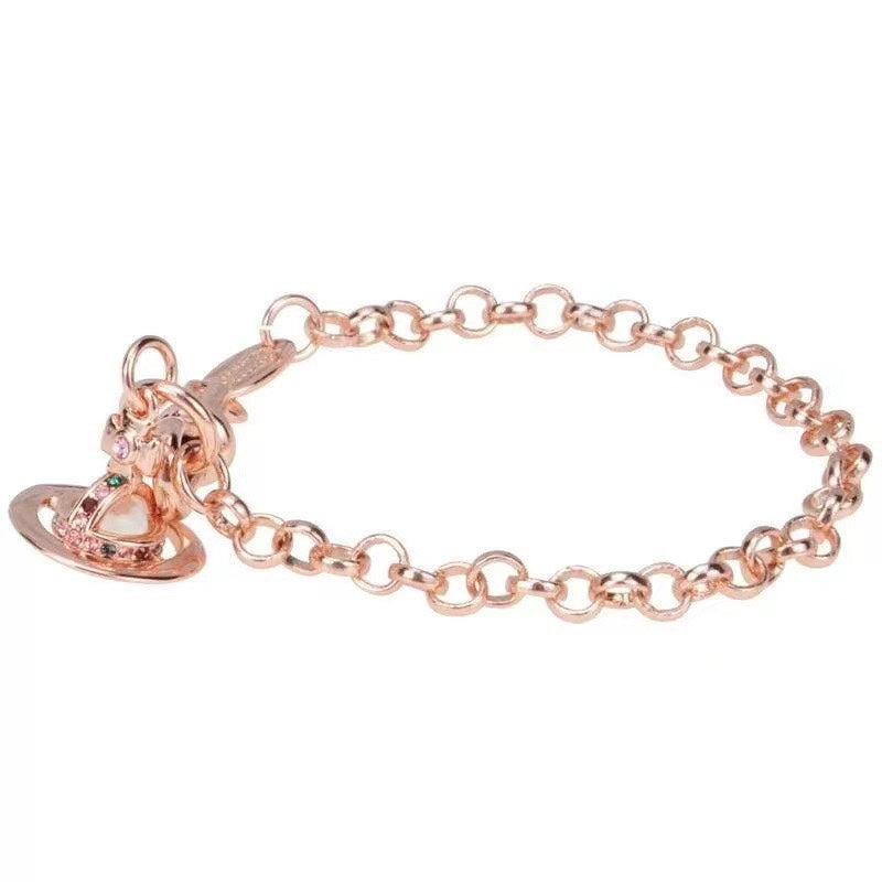 Vivienne Westwood 2026 Rhinestone Planet Bracelet