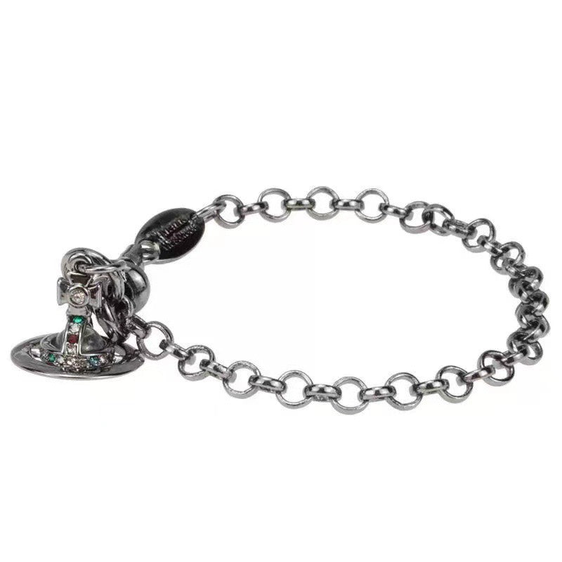 Vivienne Westwood 2026 Rhinestone Planet Bracelet
