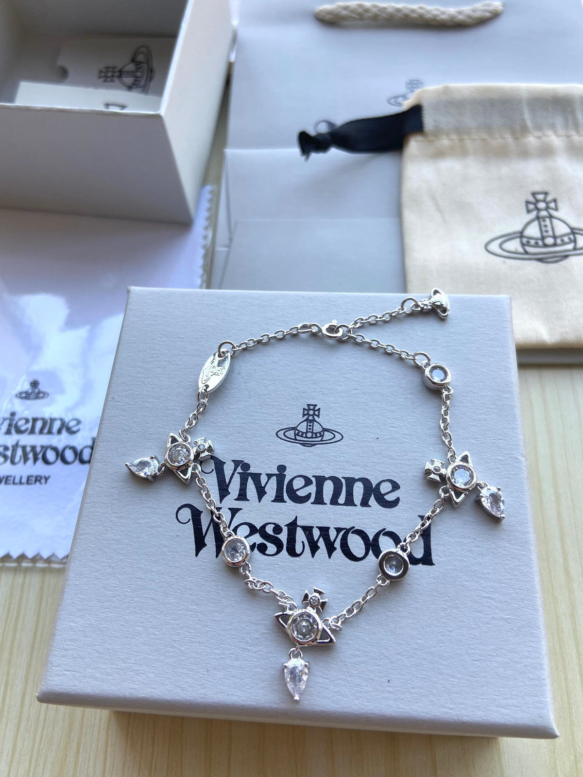 Vivienne Westwood 2026 Rhinestone Bracelet