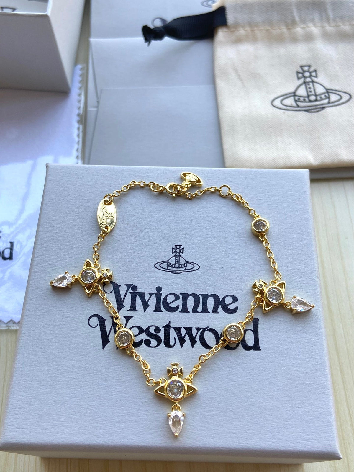 Vivienne Westwood 2026 Rhinestone Bracelet
