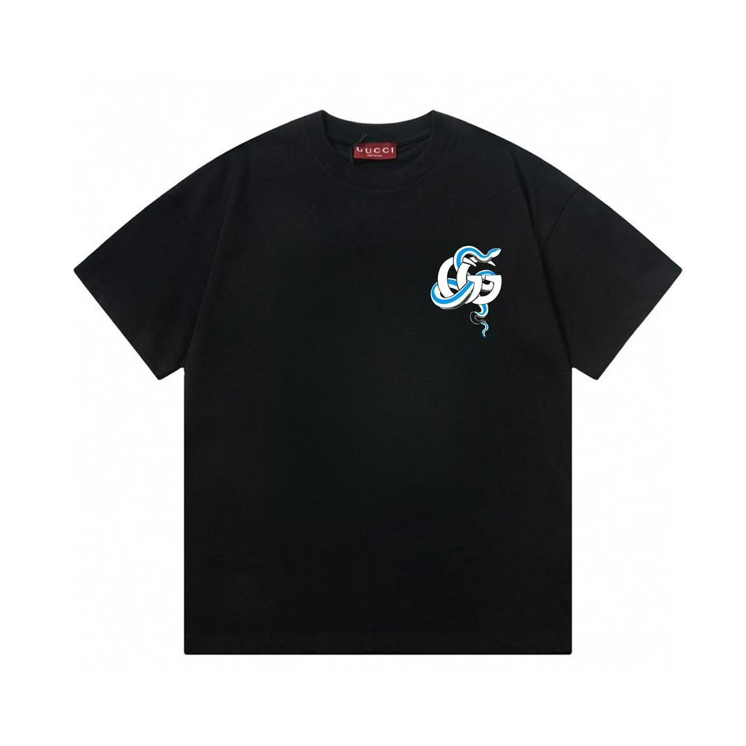 Gucci GG Snake Interlocking Logo Oversized T-Shirt