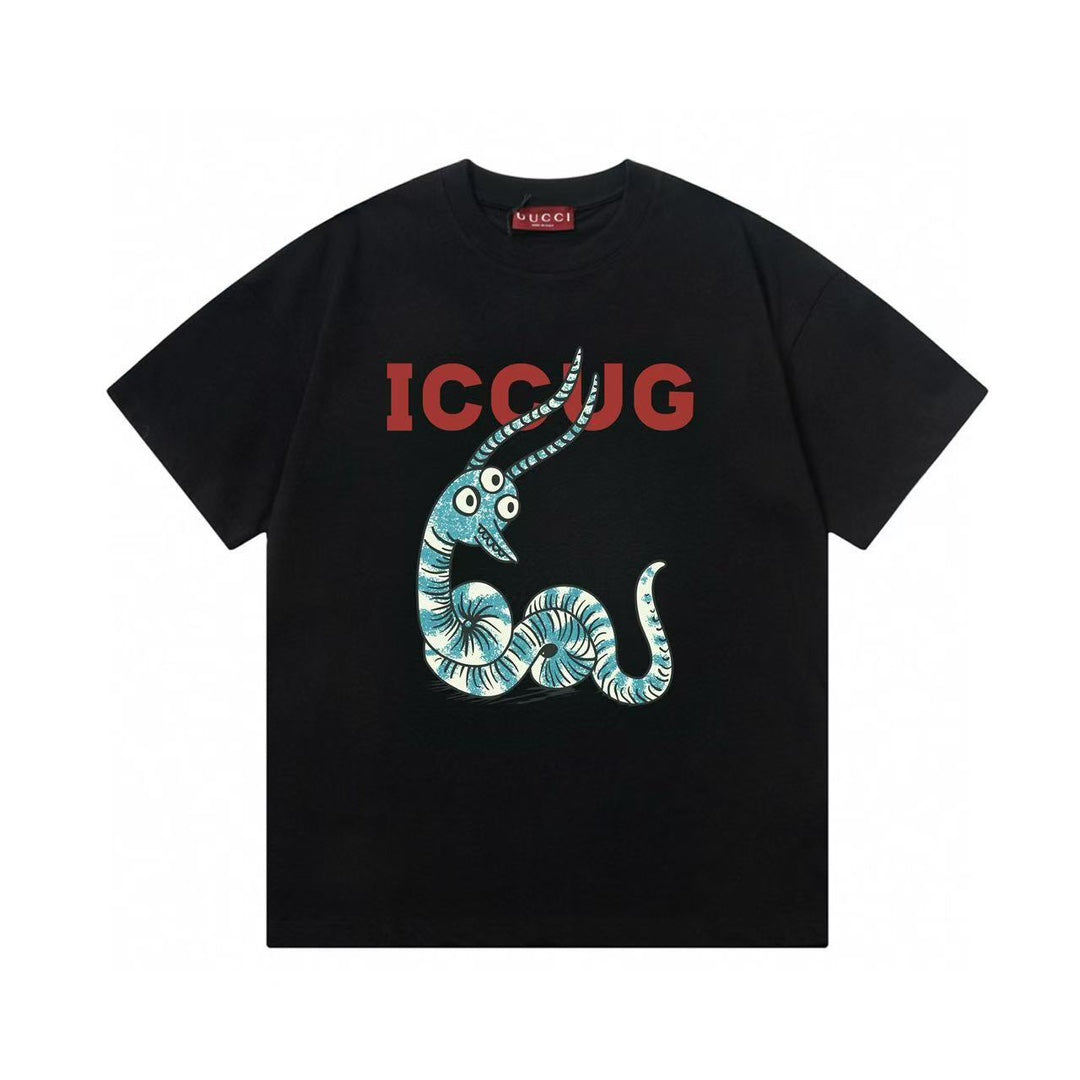 Gucci Snake Graphic Oversized T-Shirt