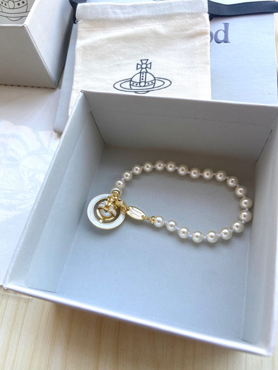 Vivienne Westwood 2026 Pearl Planet Bracelet