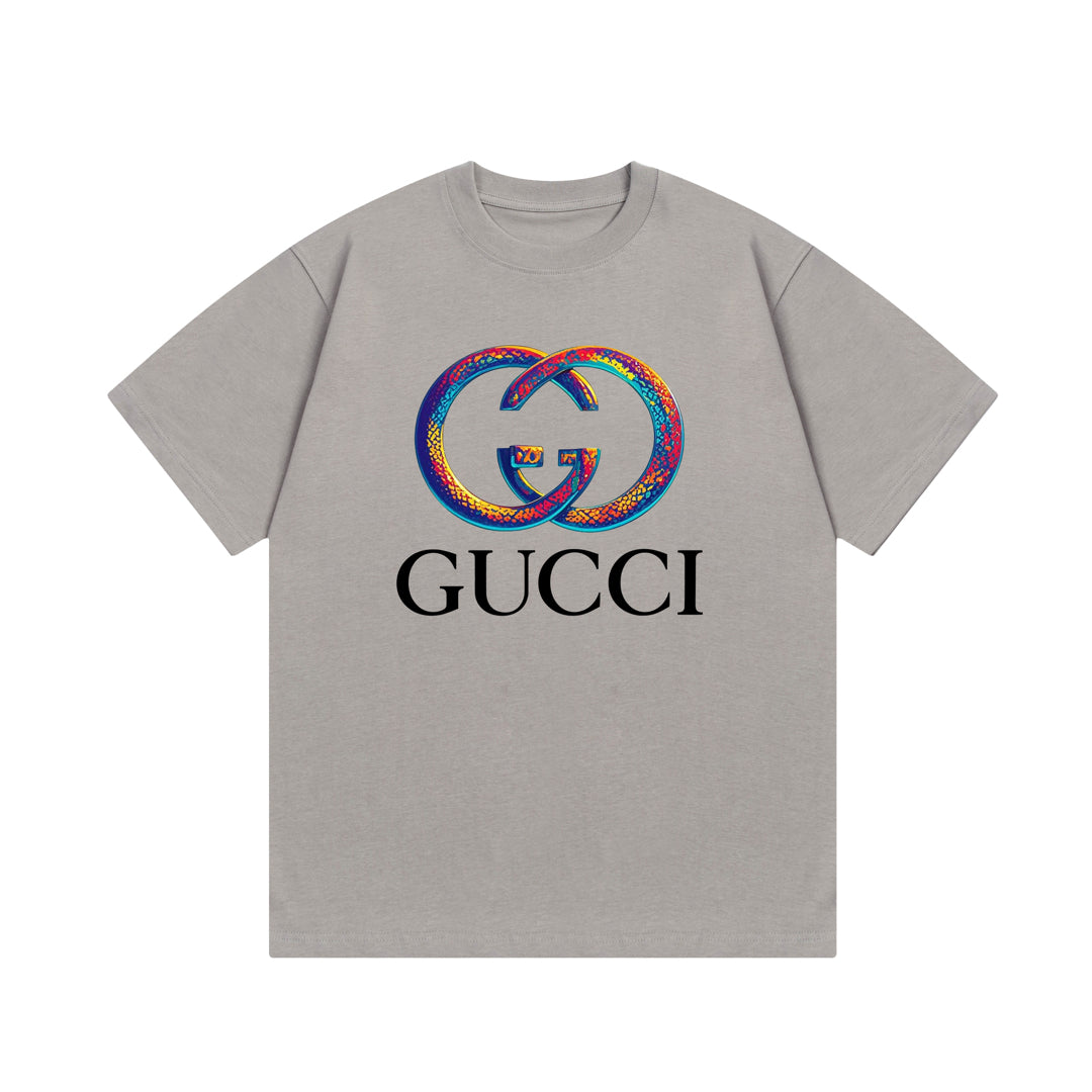Gucci Double G Multicolor Logo T-Shirt