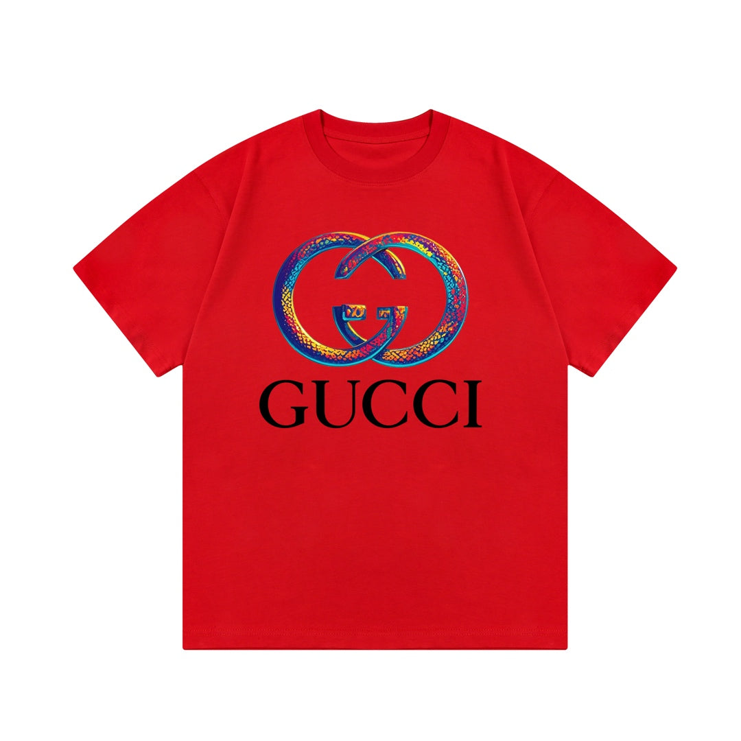 Gucci Double G Multicolor Logo T-Shirt
