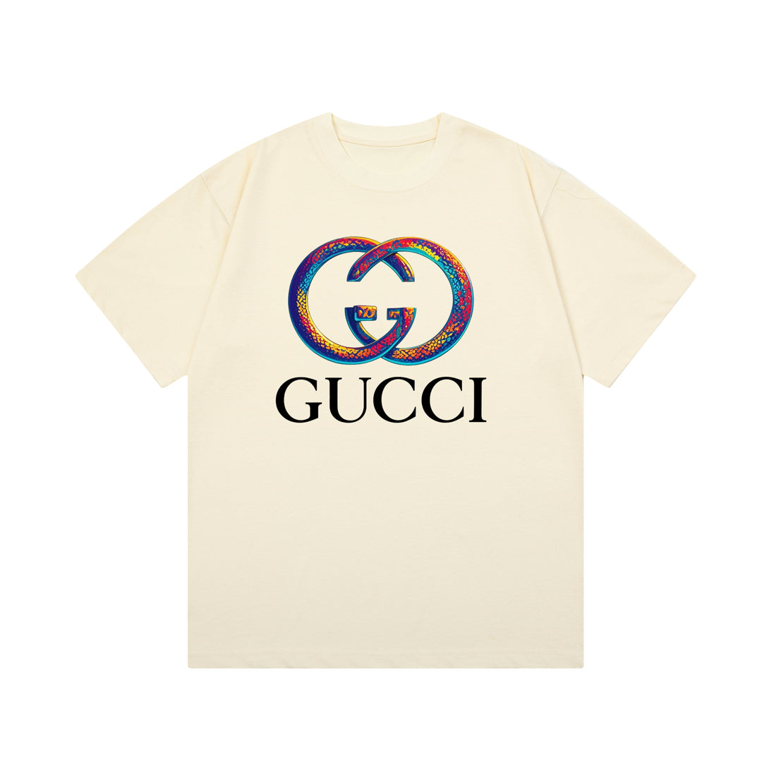 Gucci Double G Multicolor Logo T-Shirt