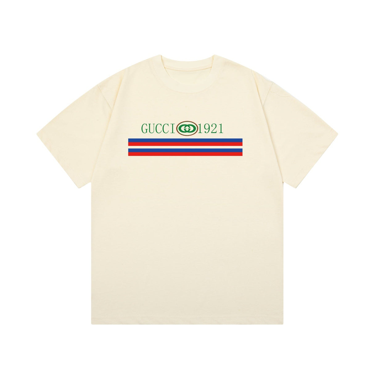 Gucci 1921 GG Stripe Logo T-Shirt