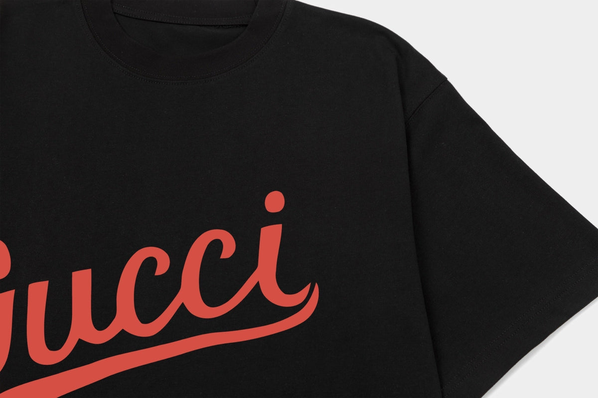 Gucci Script Logo Oversized T-Shirt