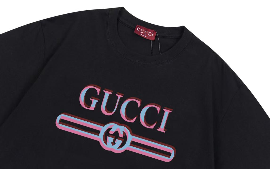 Gucci Interlocking GG Neon Logo T-Shirt