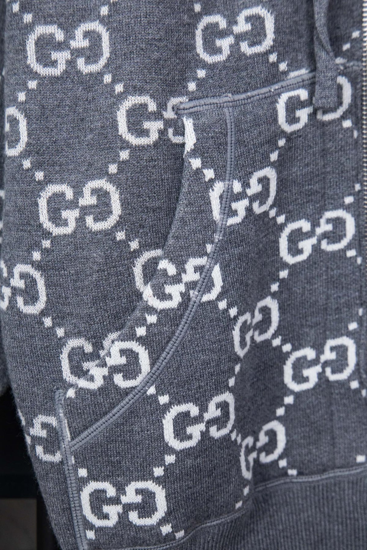 Gucci Unisex M244 Jacquard Crewneck Sweater