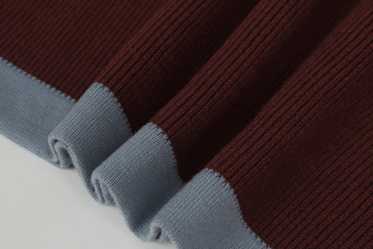 Gucci Signature Crewneck Sweater in Bordeaux