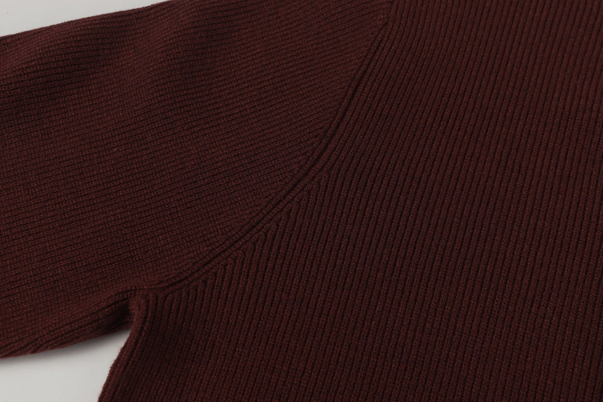 Gucci Signature Crewneck Sweater in Bordeaux