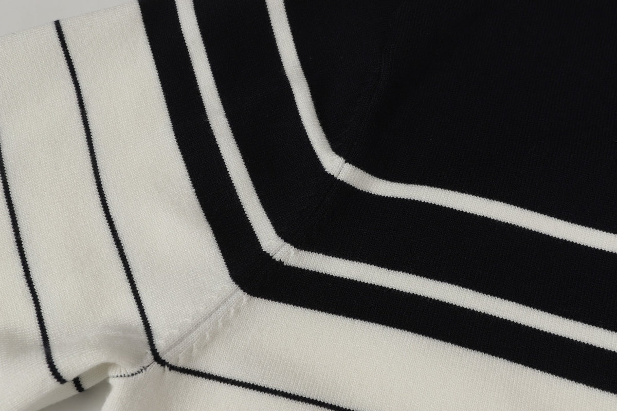 Gucci Unisex Embroidered Striped Cardigan
