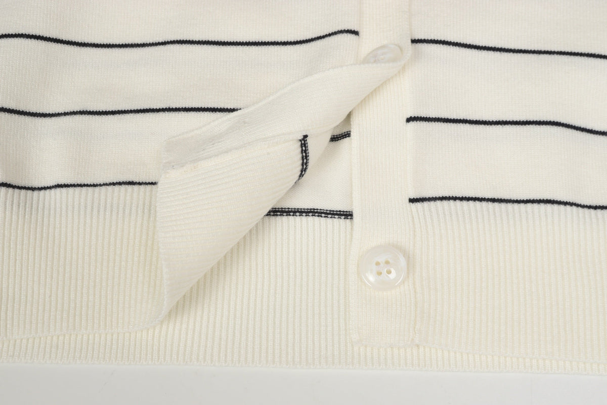 Gucci SS25 Striped Knit Cardigan