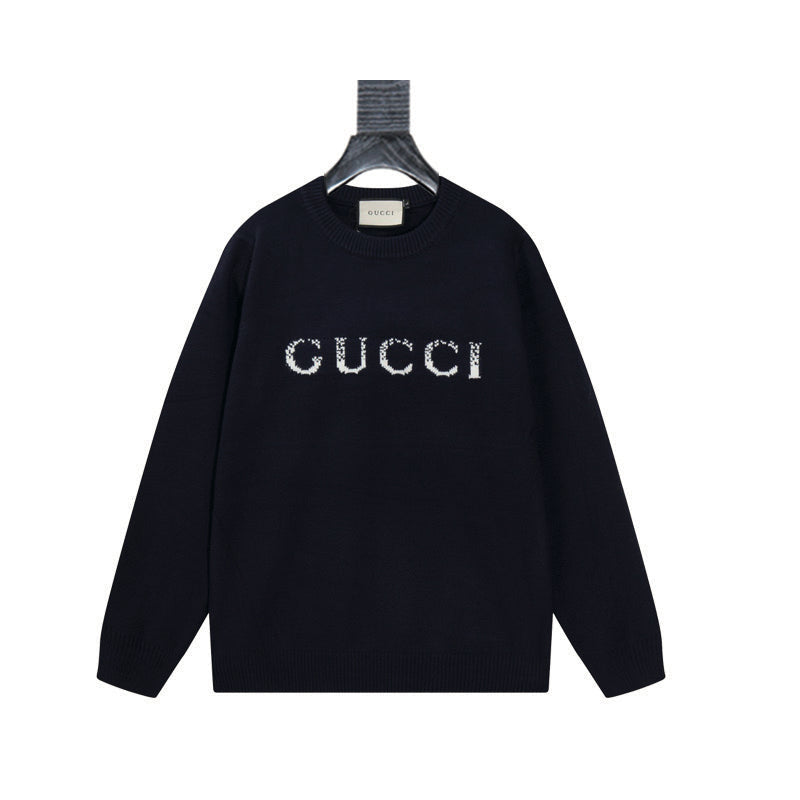 Gucci Unisex Jacquard Crewneck Sweater