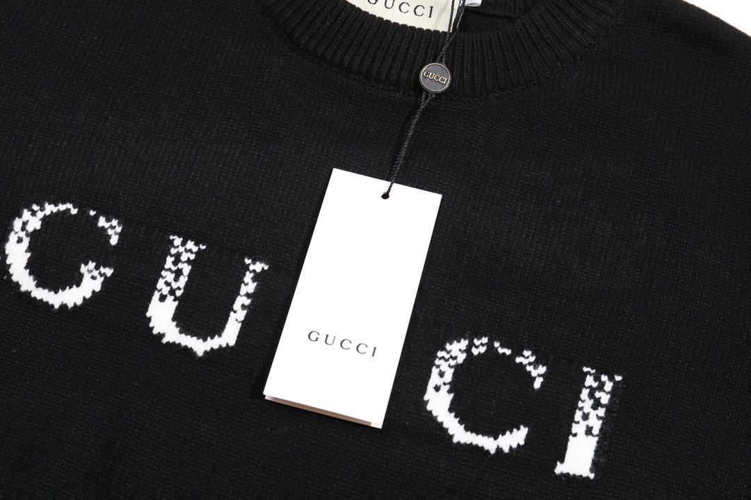 Gucci Unisex Jacquard Crewneck Sweater