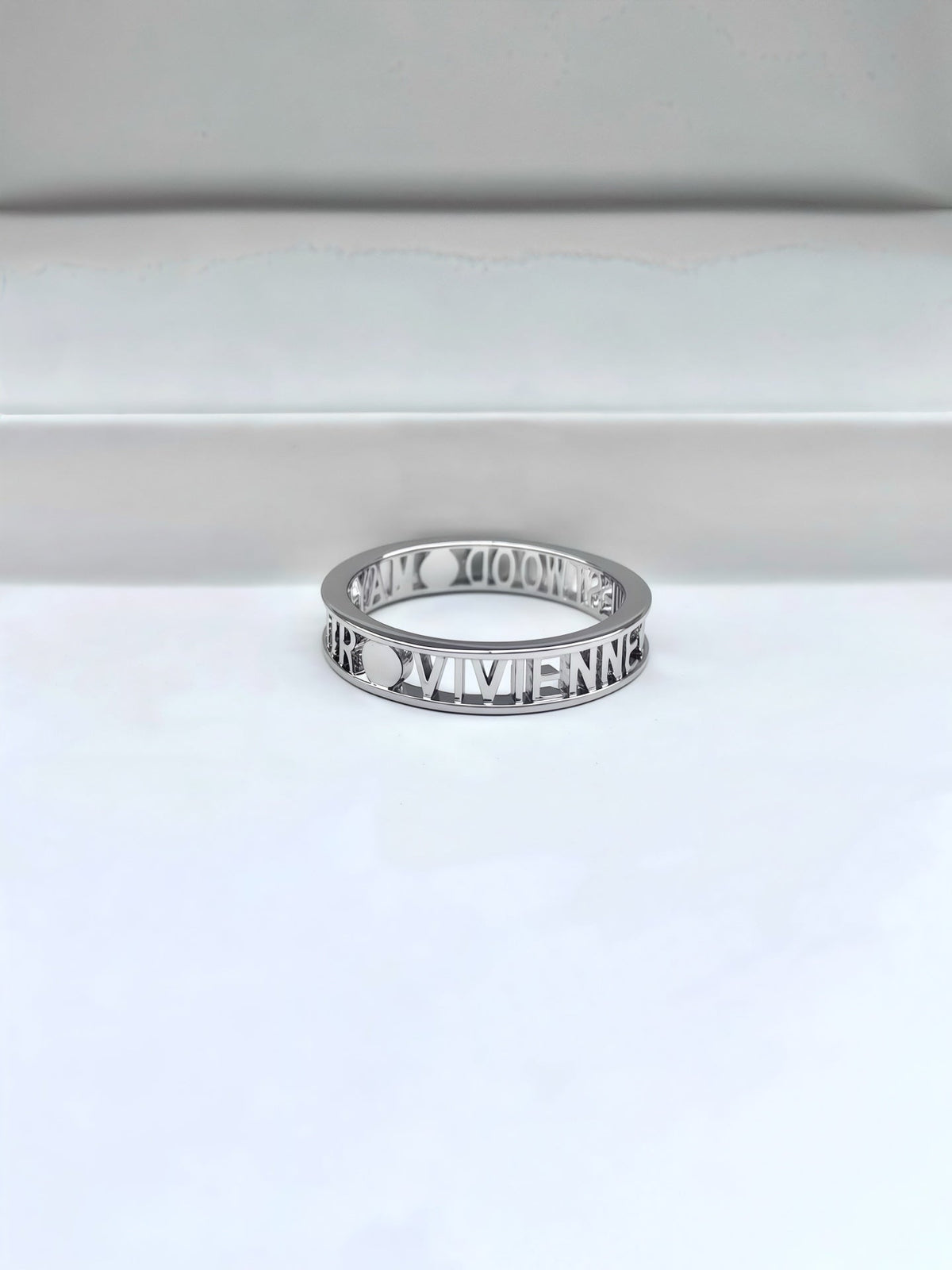Vivienne Westwood Openwork Letter Ring