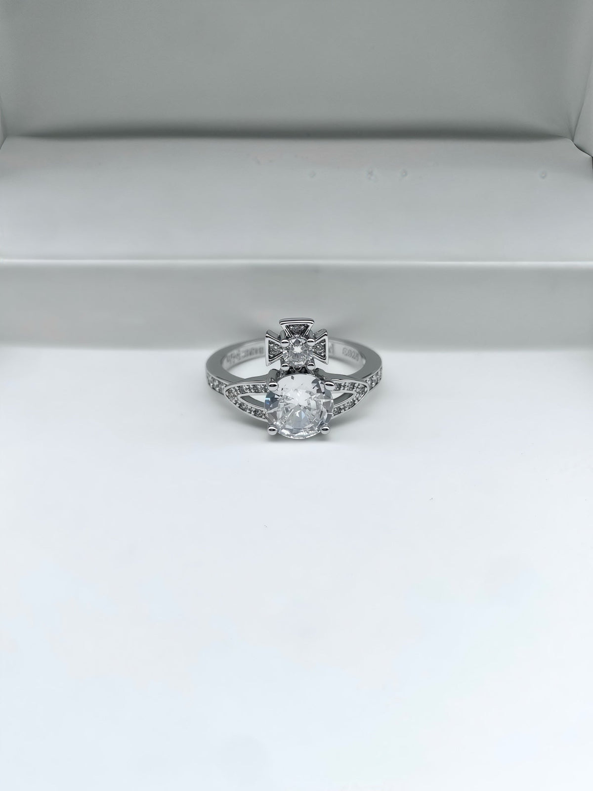 Vivienne Westwood Rhinestone Planet Ring