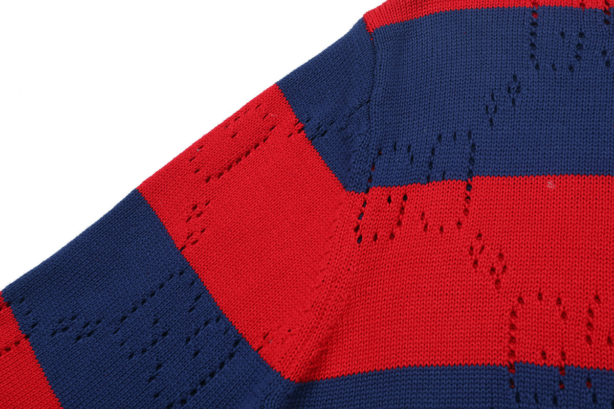 Gucci Unisex Open-Knit Crewneck Sweater