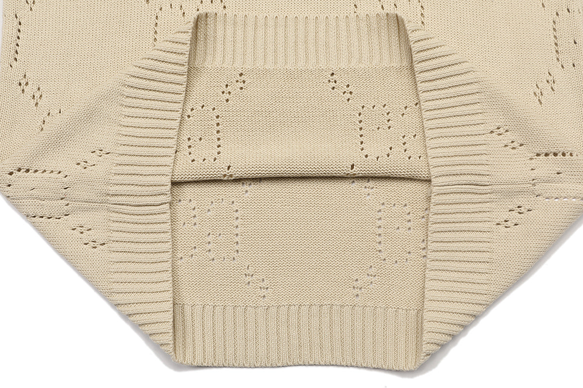 Gucci Unisex Open-Knit Crewneck Sweater