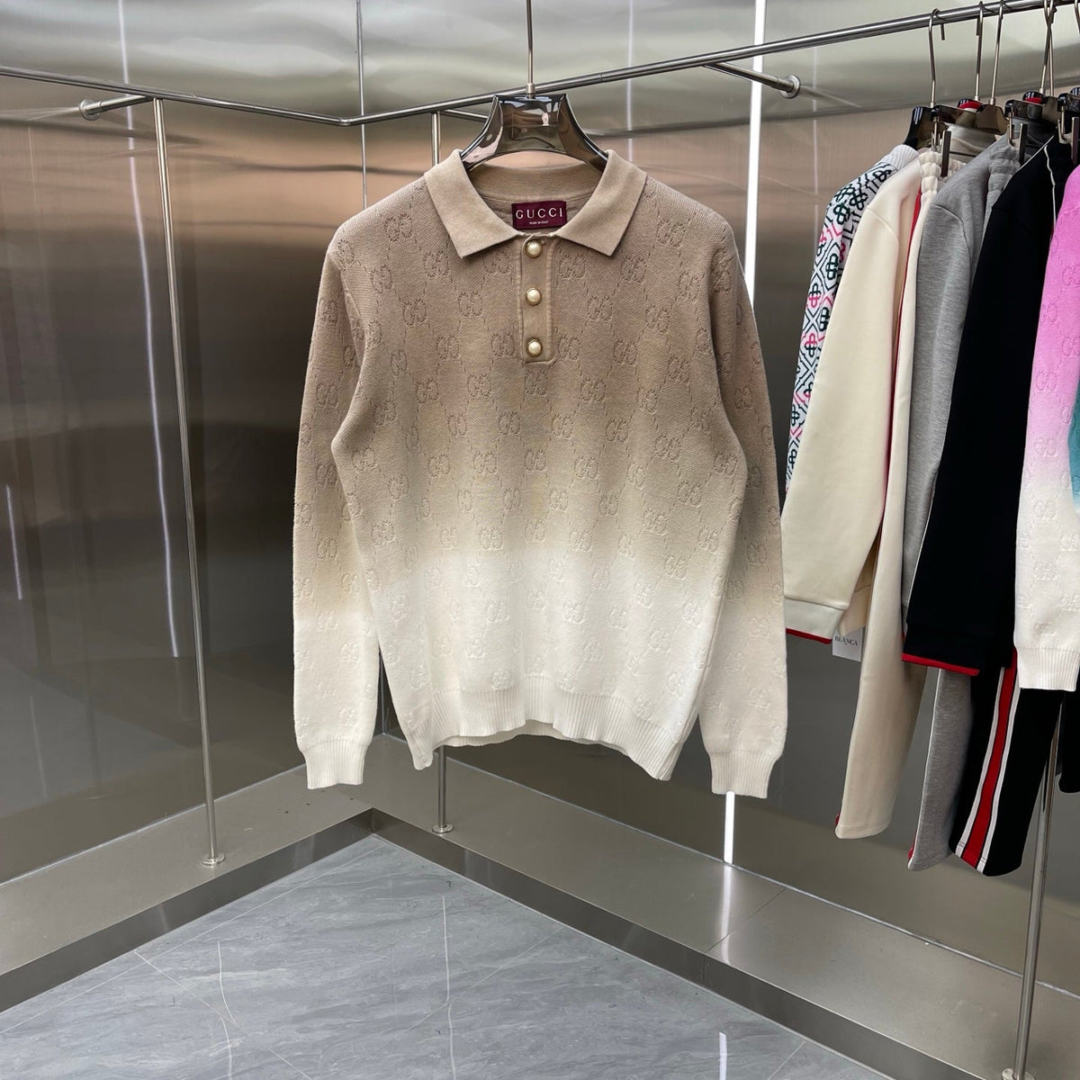 Gucci Unisex Polo Sweater