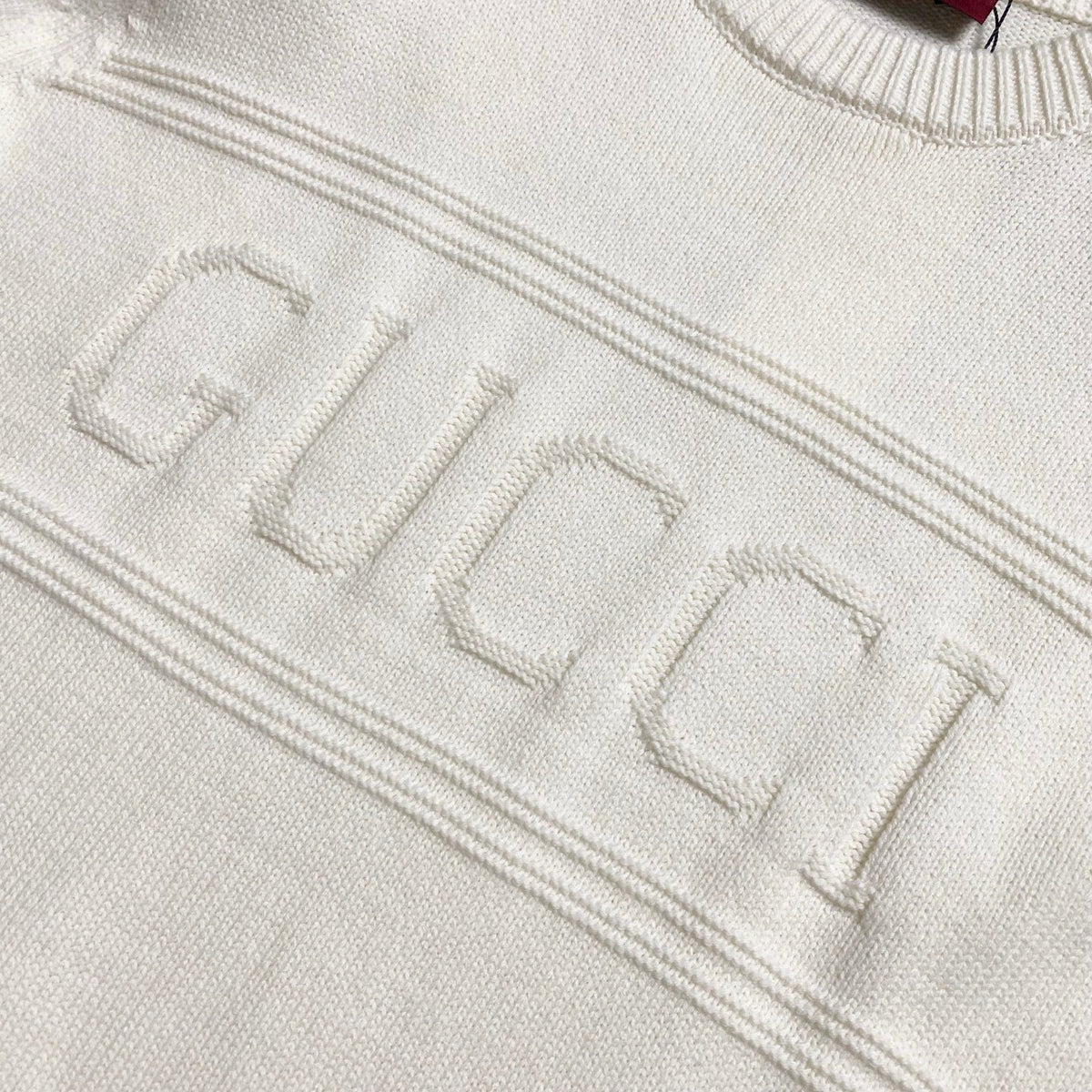 Gucci Unisex Jacquard Striped Crewneck Sweater